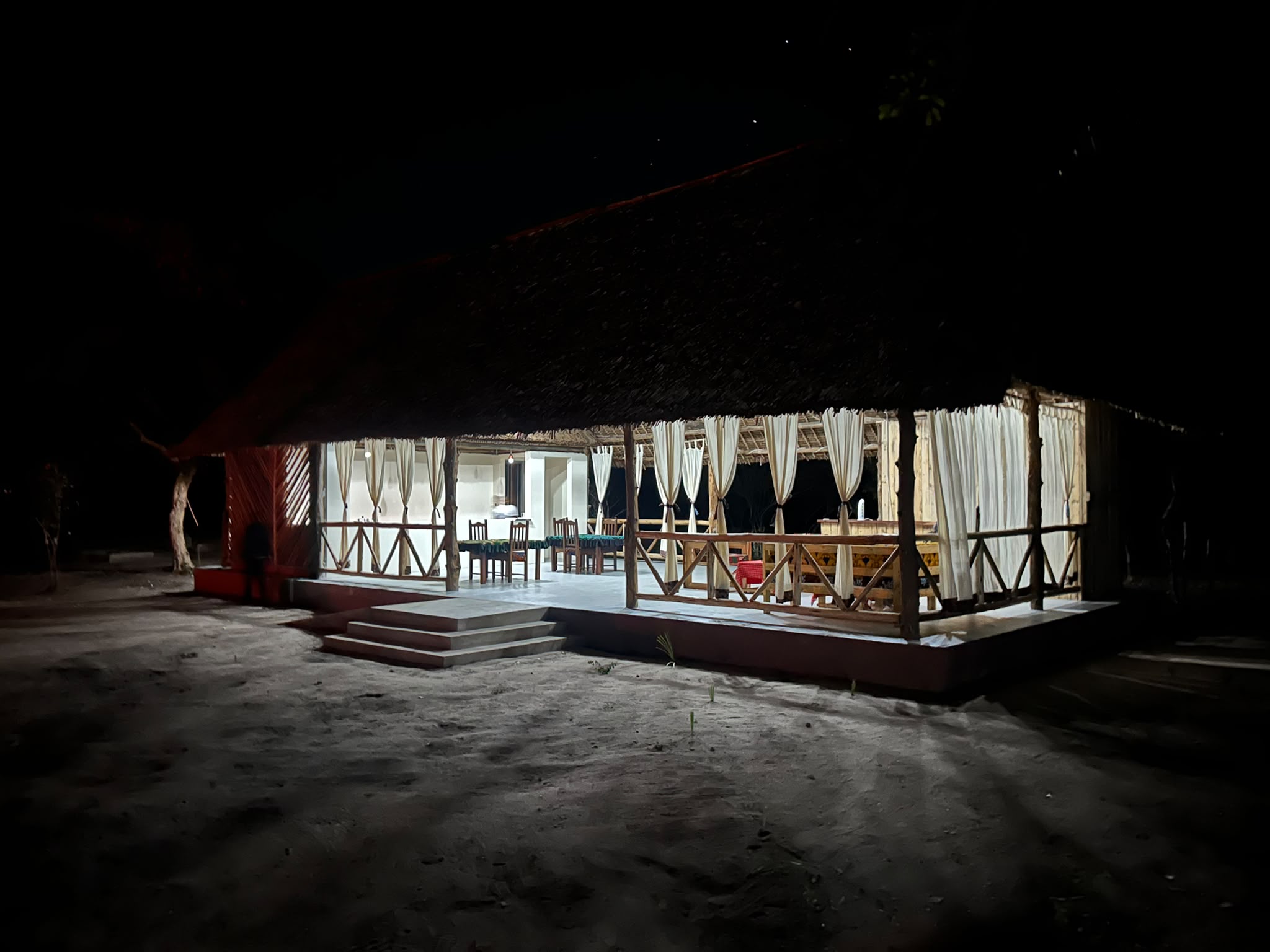 Evening restaurant moments
